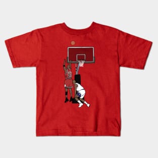 Michael Jordan The Last Shot Kids T-Shirt